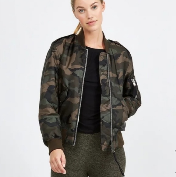 SAM. Jackets & Blazers - SAM. CAMO BOMBER JACKET